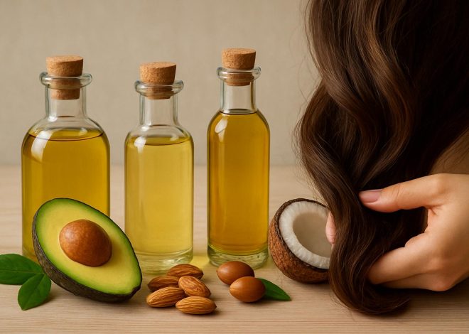 Масло для волос: виды и применение
