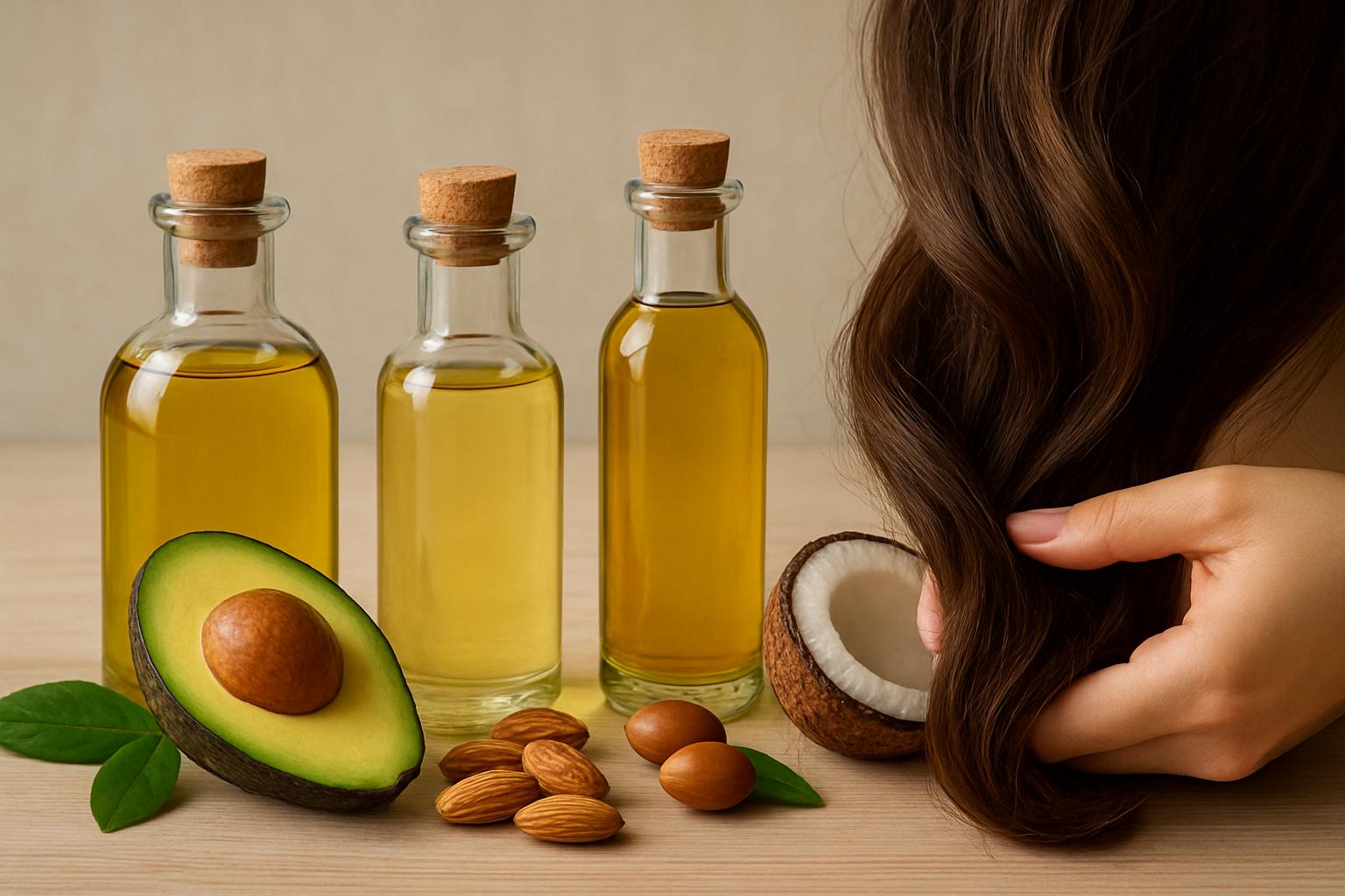 Масло для волос: виды и применение