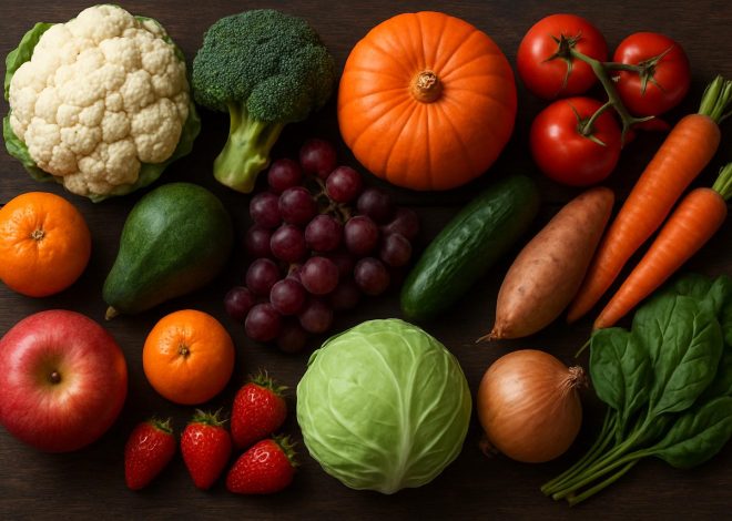 Сезонные овощи и фрукты: как природа подсказывает меню на каждый месяц