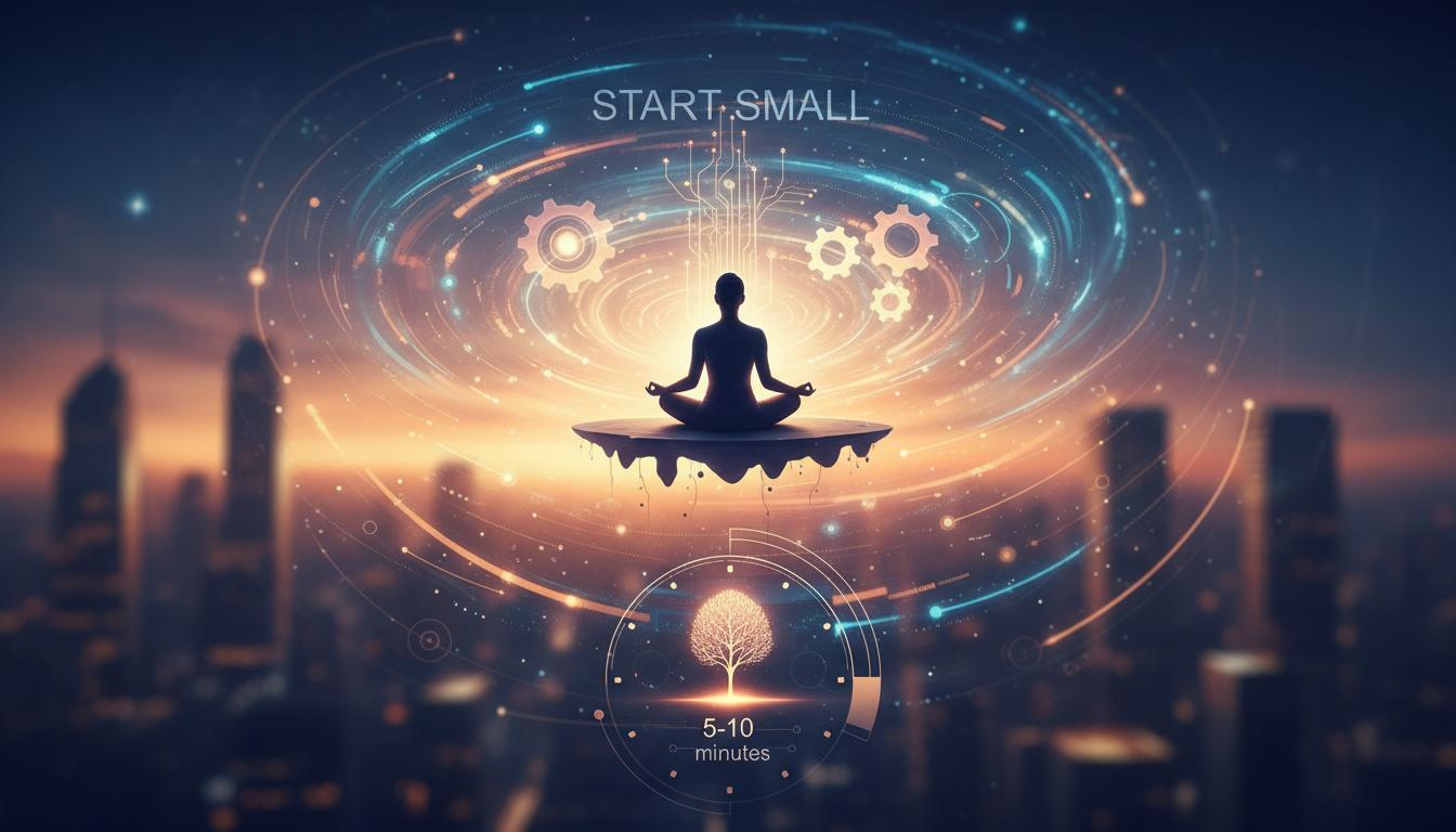 Медитация для улучшения когнитивных функций. Финальный штрих: как встроить практику в насыщенный график