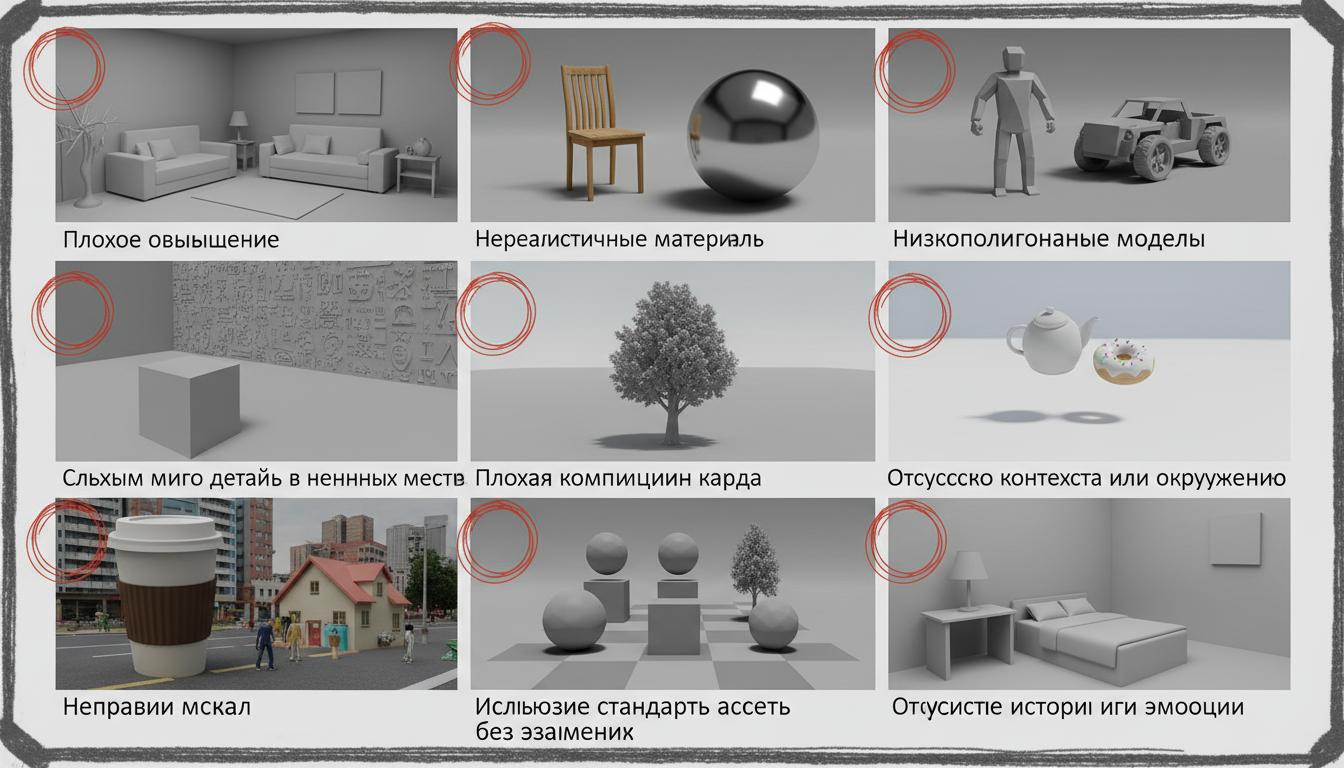 D-визуализация. Типичные промахи новичков