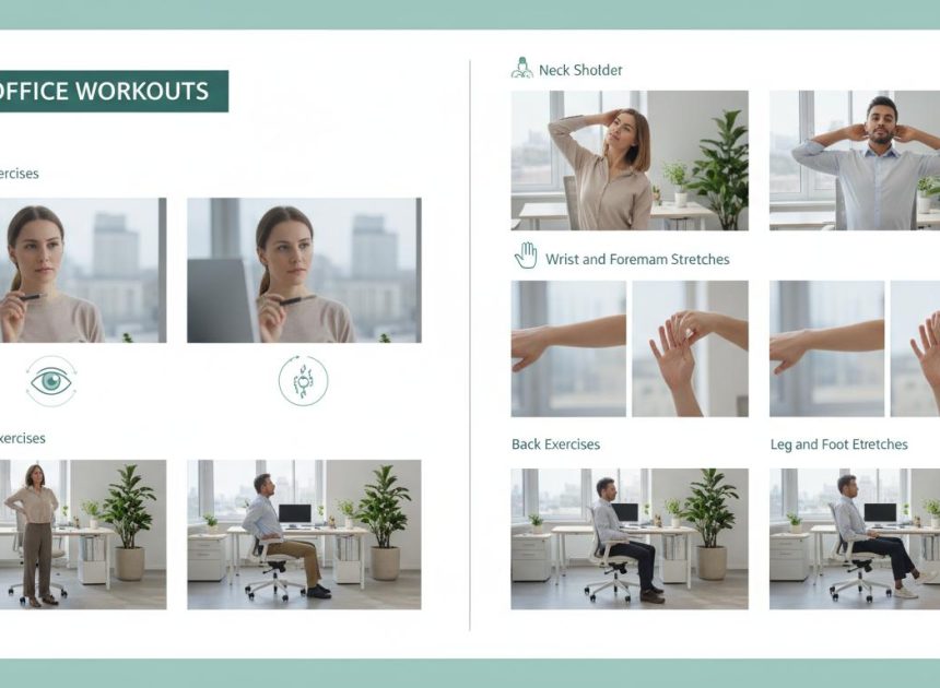 Живой офис: упражнения для офисных работников, которые возвращают телу свободу